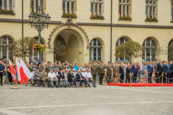 616. rocznica Grunwaldu: uroczystości w Oporowie z udziałem samorządowców