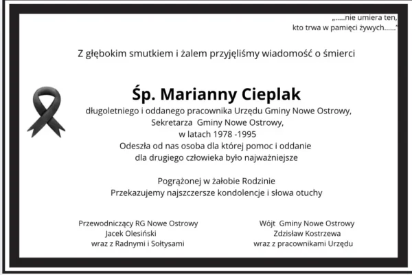 Pożegnanie wieloletniego Sekretarza Gminy Nowe Ostrowy