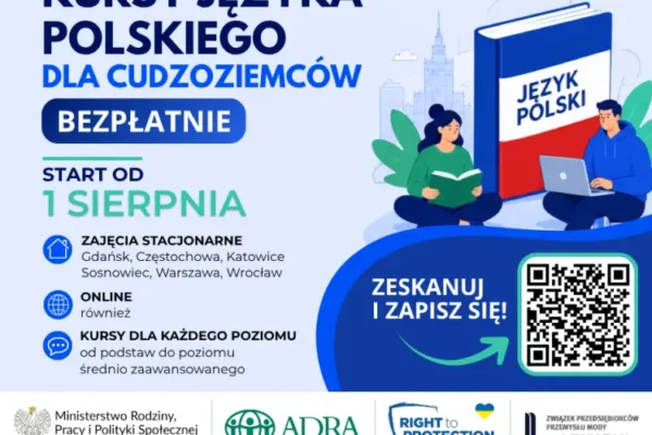 Bezpłatne kursy języka polskiego dla cudzoziemców w całej Polsce – rusza rekrutacja