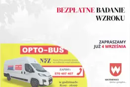 Bezpłatne badania wzroku w Krośniewicach – zapisy na 4 września