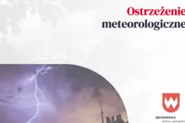 Ostrzeżenie IMGW: Burze z gradem i silnym wiatrem 6 sierpnia