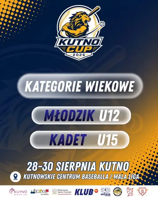 Kutno Cup 2026: Baseballowe emocje już w ten weekend
