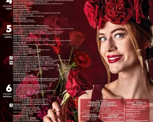 52. Święto Róży w Kutnie: gwiazdy, wystawy i parada już za tydzień