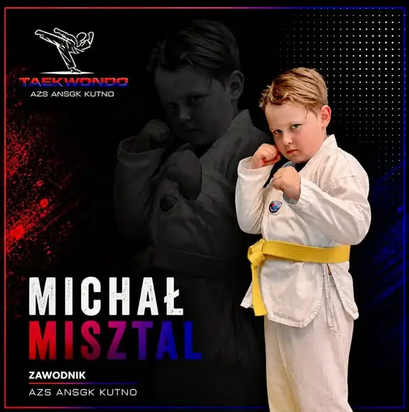 Michał Misztal – nowa twarz w sekcji Taekwondo AZS ANSGK Kutno