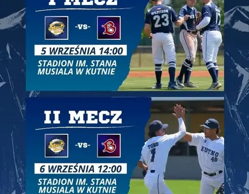 Finał Polskiej Ligi Baseballu: Stal Kutno kontra Barons Wrocław