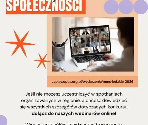 Rusza program „Moc Małych Społeczności” w województwie łódzkim – zapisy na spotkania informacyjne