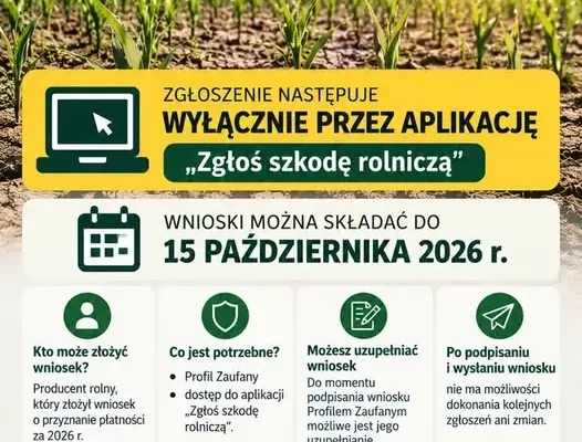Susza 2026: rolnicy z gminy Lanieta mogą zgłaszać szkody w uprawach do 15 października
