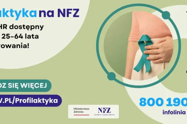 Profilaktyka raka szyjki macicy: bezpłatne testy HPV dla kobiet w wieku 25–64 lat