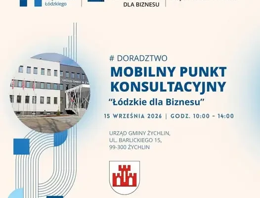 Mobilny Punkt Konsultacyjny w Żychlinie – bezpłatne wsparcie dla przedsiębiorców