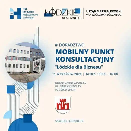 Mobilny Punkt Konsultacyjny w Żychlinie – bezpłatne wsparcie dla przedsiębiorców