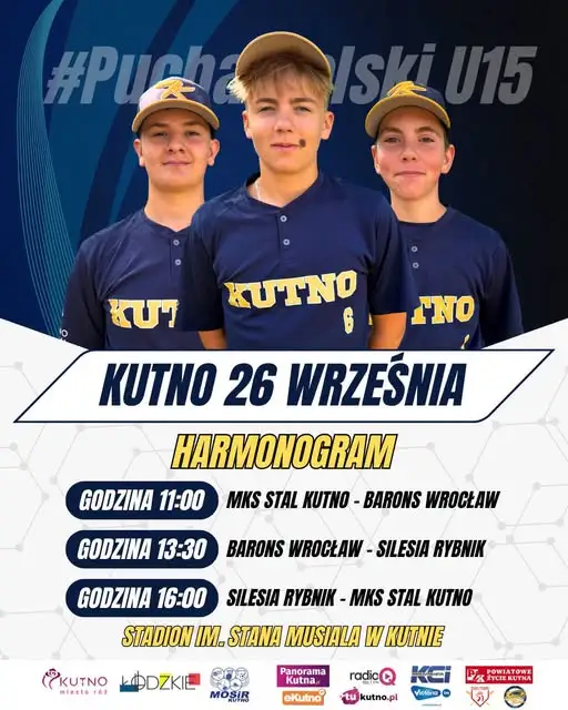 Puchar Polski U15 w Kutnie – harmonogram i drużyny