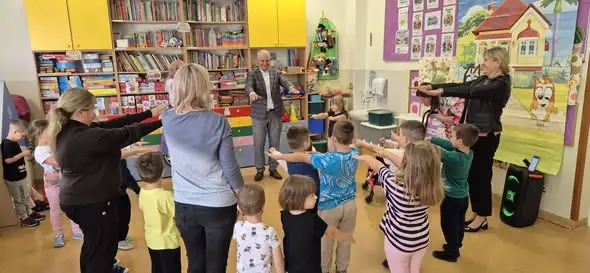Dzień Przedszkolaka w Gminie Łanięta – Wójt tańczył z dziećmi