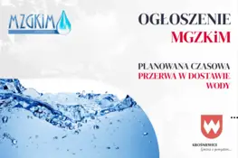 Przerwa w dostawie wody w Krośniewicach i okolicach 21-22 października