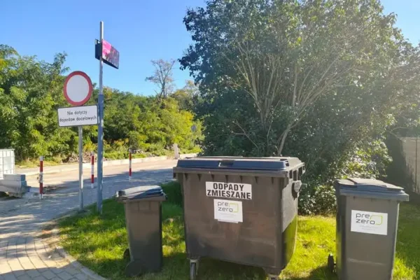 Remont ulicy Przemysłowej w Kutnie – zmiana miejsca odbioru odpadów