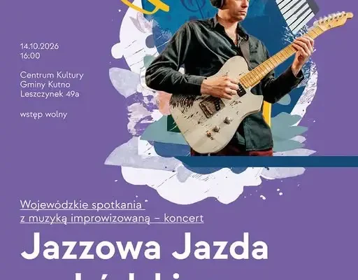Jazzowa Jazda po Łódzkiem – koncert dla seniorów w Leszczynku