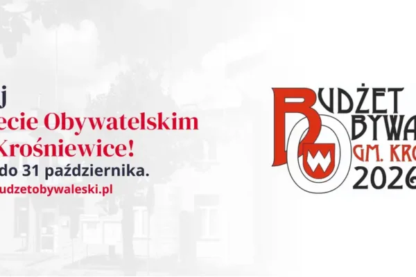 Budżet Obywatelski Gminy Krośniewice – zagłosuj do 31 października