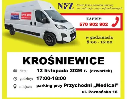 Bezpłatne badania wzroku w Krośniewicach – sprawdź, kiedy i jak się zapisać