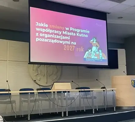 UKS Delfinek włączył się w konsultacje programu współpracy Kutna z NGO na 2027 rok